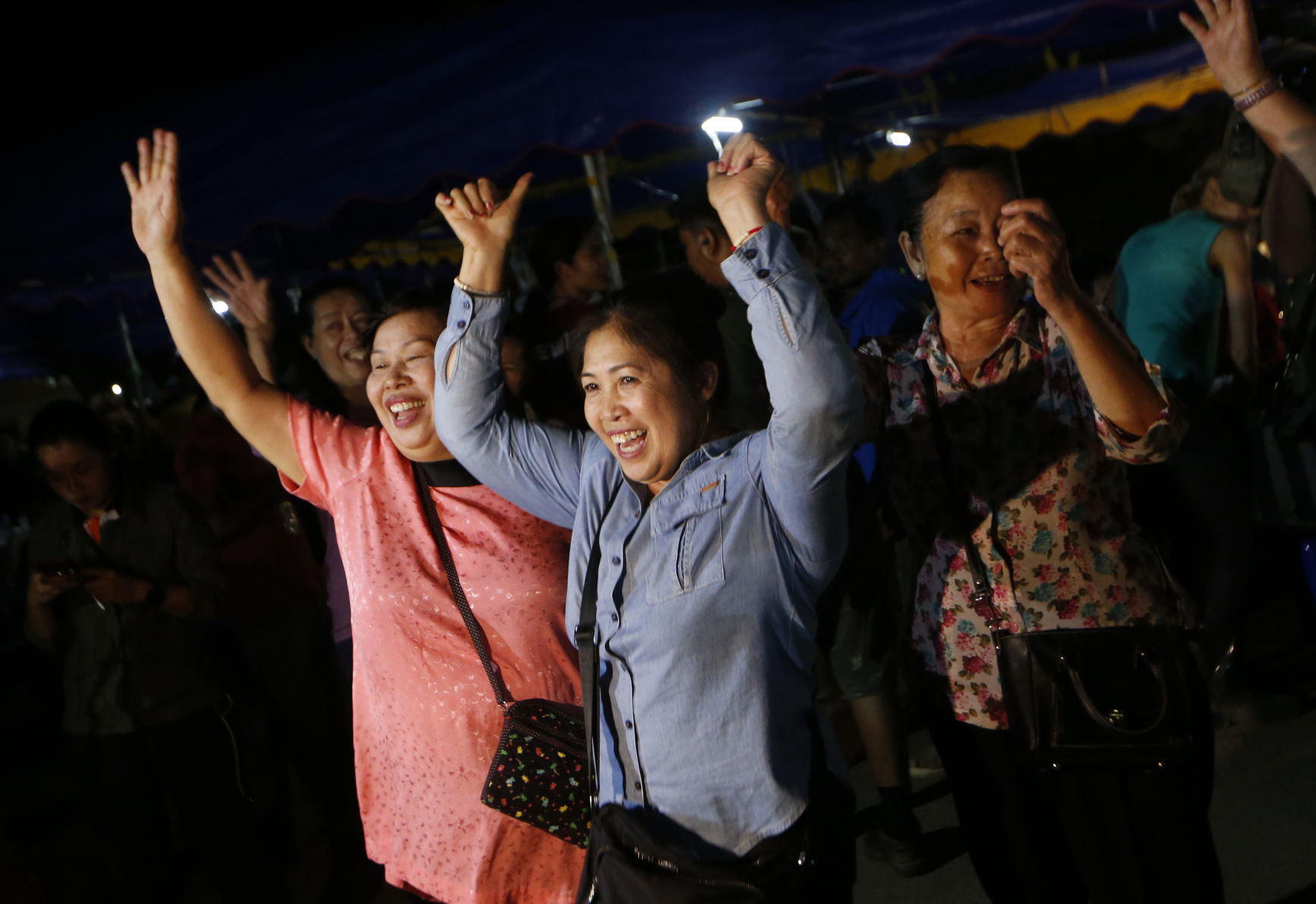 Thailand Cave Search Celebrate